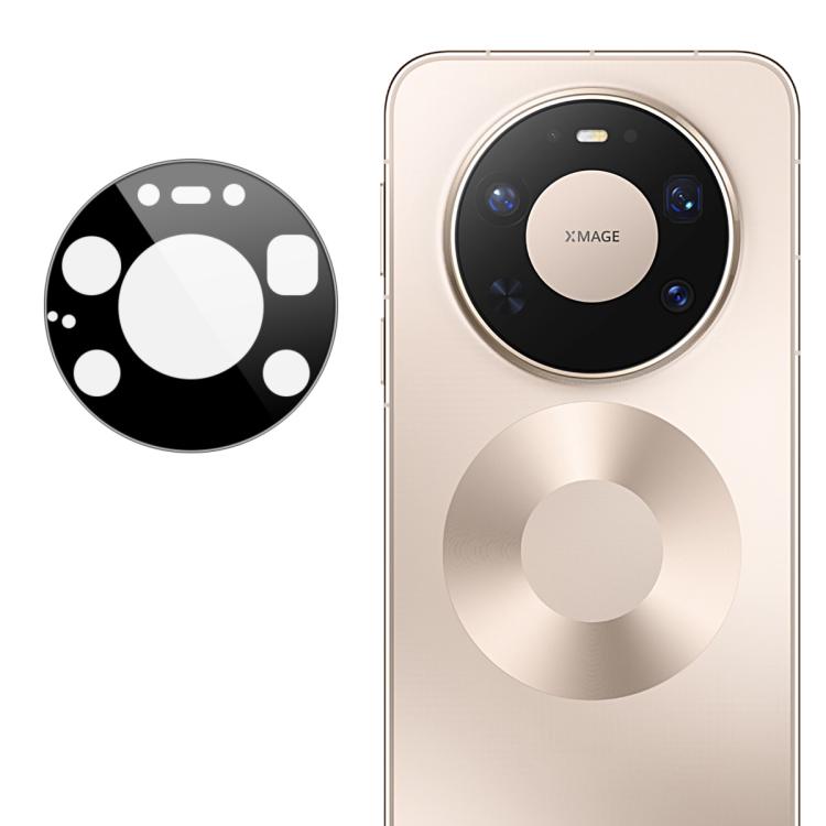 For Huawei Mate 80 Pro Max Wind imak Black Version HD Glass Rear Camera Lens Film, Self-positioning Version
