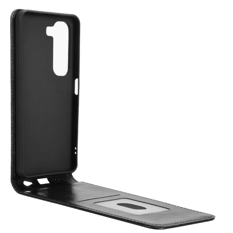 For Infinix Hot 50 4G Magnetic Vertical Flip Leather Phone Case