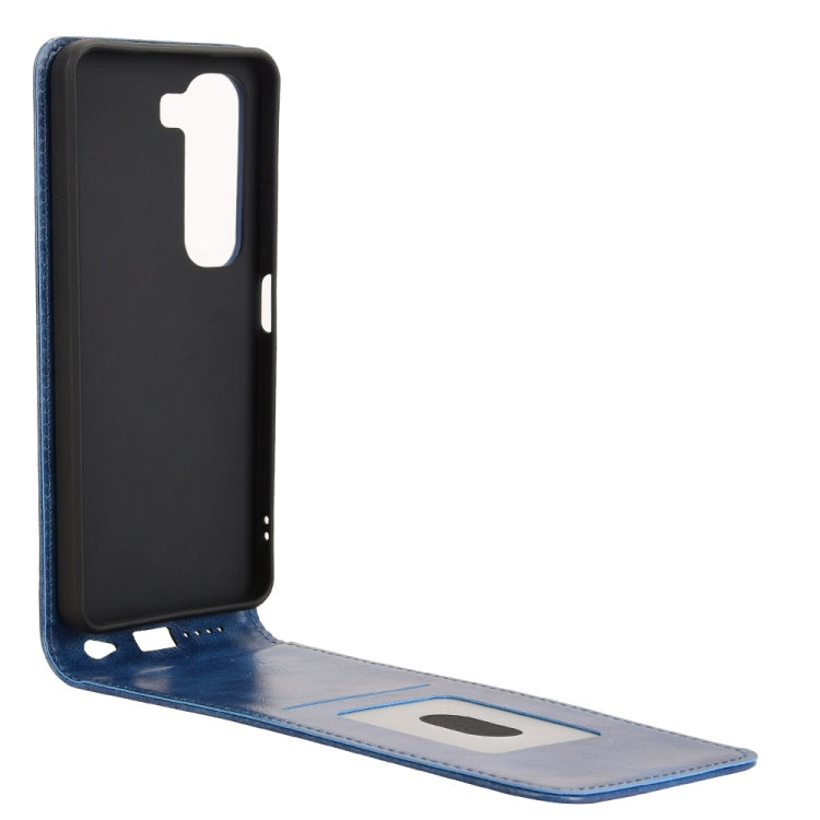 For Infinix Hot 50 4G Magnetic Vertical Flip Leather Phone Case