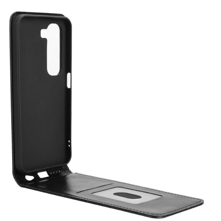 For Infinix Hot 50 5G Magnetic Vertical Flip Leather Phone Case