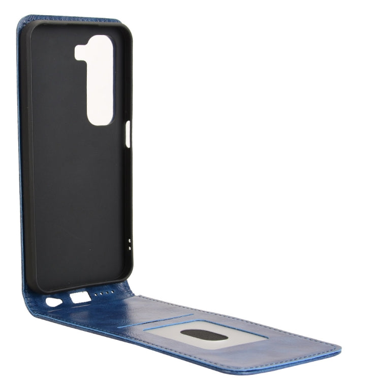 For Infinix Hot 50 5G Magnetic Vertical Flip Leather Phone Case