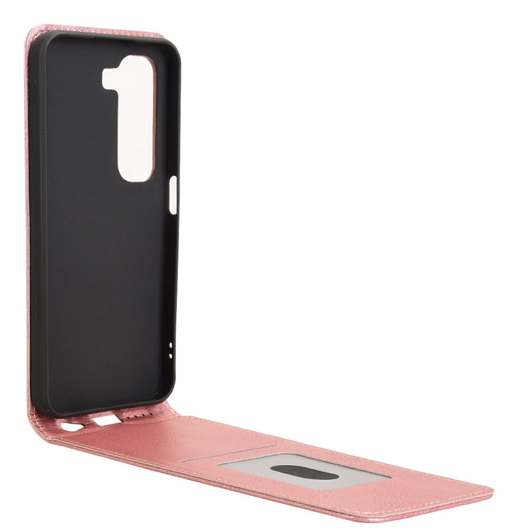 For Infinix Hot 50 5G Magnetic Vertical Flip Leather Phone Case