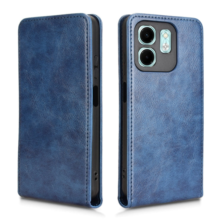For Infinix Hot 50i 4G Magnetic Vertical Flip Leather Phone Case