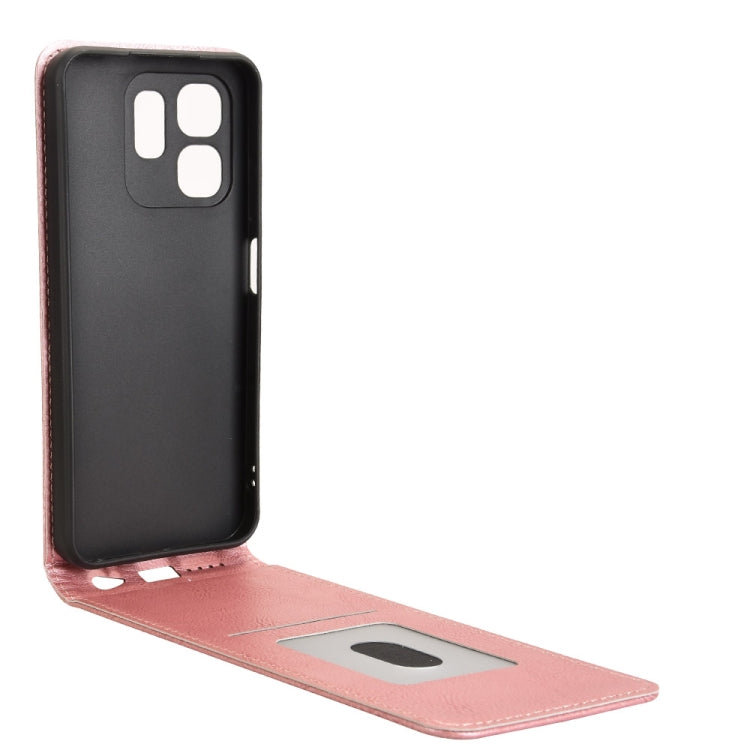 For Infinix Hot 50i 4G Magnetic Vertical Flip Leather Phone Case