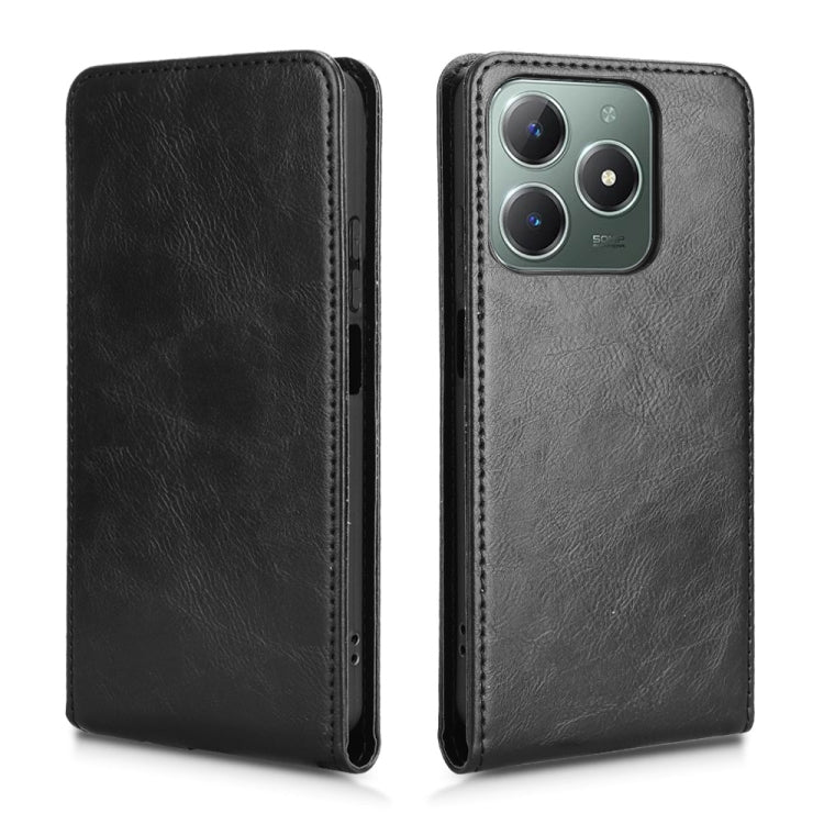 For Realme Note 60 4G / C63 4G / C61 4G Magnetic Vertical Flip Leather Phone Case