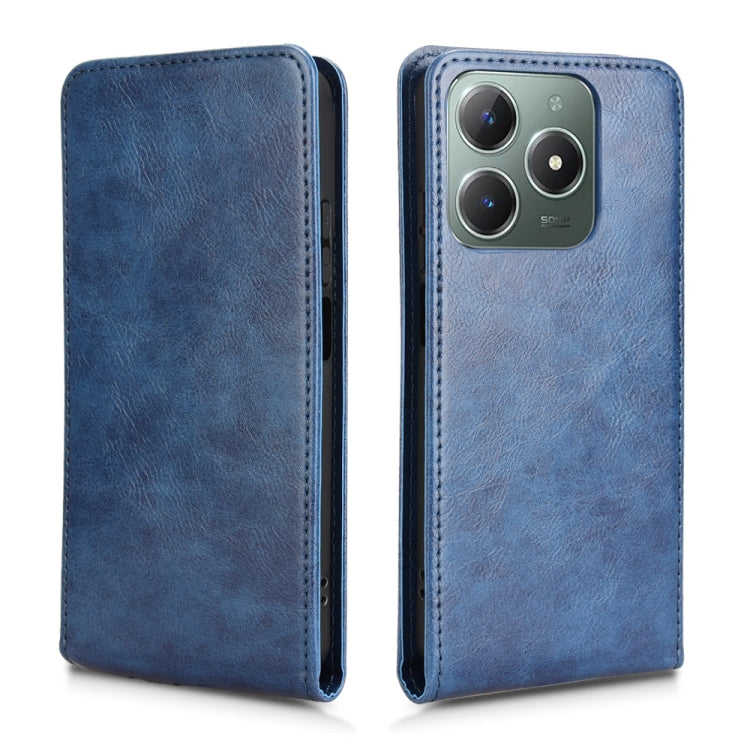 For Realme Note 60 4G / C63 4G / C61 4G Magnetic Vertical Flip Leather Phone Case