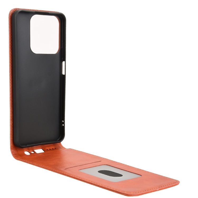 For Realme Note 60 4G / C63 4G / C61 4G Magnetic Vertical Flip Leather Phone Case