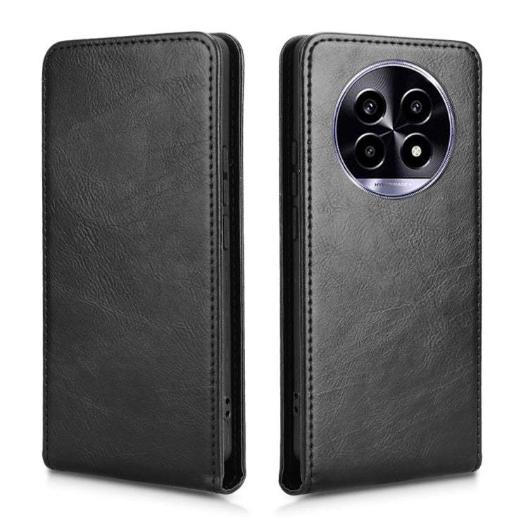 For Realme 13 Pro 5G / 13 Pro+ 5G Magnetic Vertical Flip Leather Phone Case