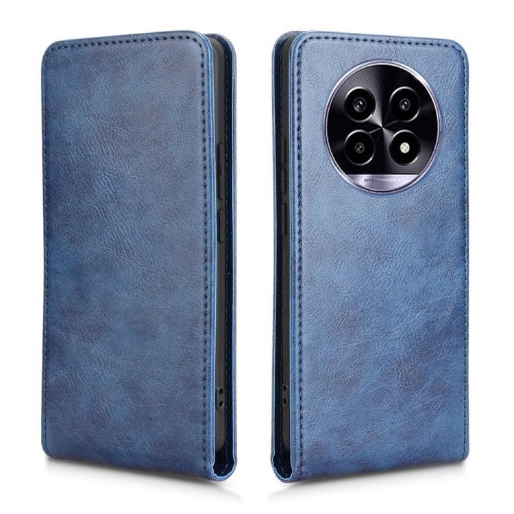 For Realme 13 Pro 5G / 13 Pro+ 5G Magnetic Vertical Flip Leather Phone Case