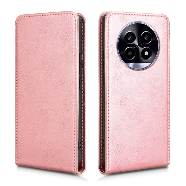 For Realme 13 Pro 5G / 13 Pro+ 5G Magnetic Vertical Flip Leather Phone Case