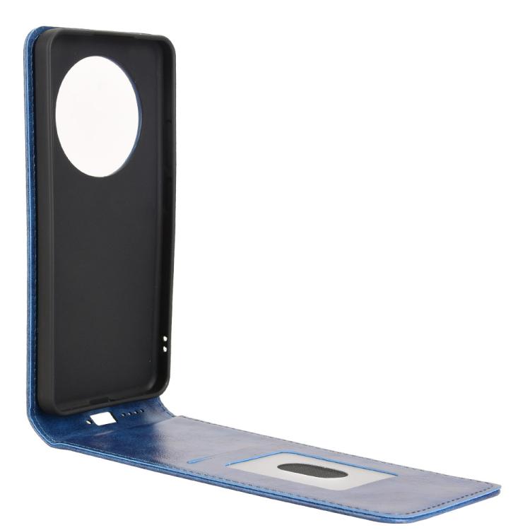 For Realme 13+ Magnetic Vertical Flip Leather Phone Case