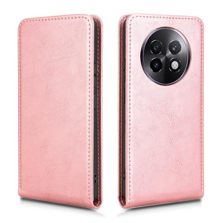 For Realme 13+ Magnetic Vertical Flip Leather Phone Case