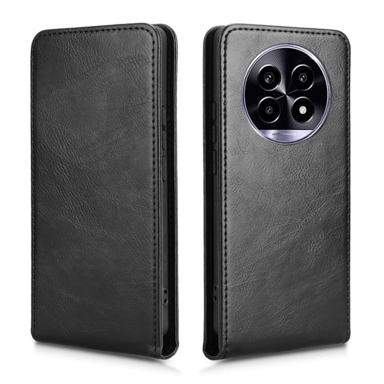 For Realme 14 Pro Lite / 13 Pro Global Magnetic Vertical Flip Leather Phone Case