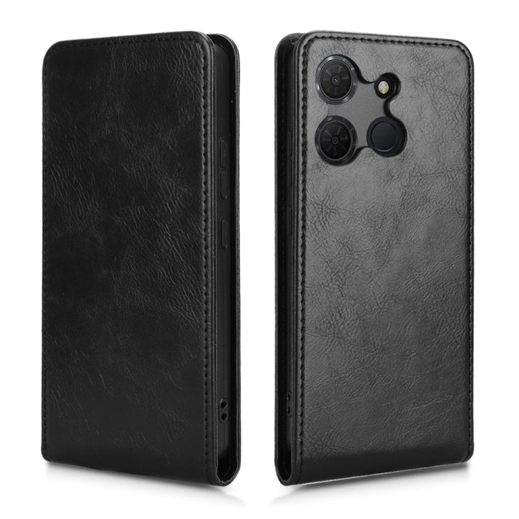 For TCL 503 Magnetic Vertical Flip Leather Phone Case