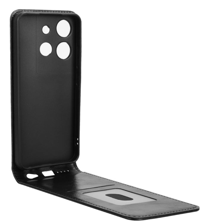 For TCL 503 Magnetic Vertical Flip Leather Phone Case
