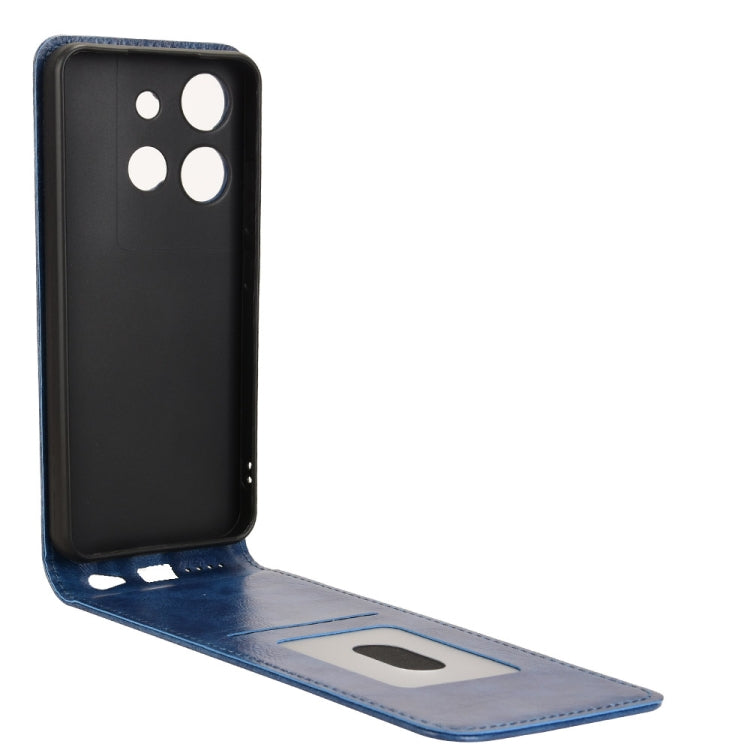 For TCL 503 Magnetic Vertical Flip Leather Phone Case