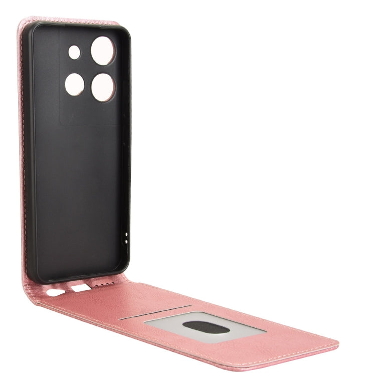 For TCL 503 Magnetic Vertical Flip Leather Phone Case