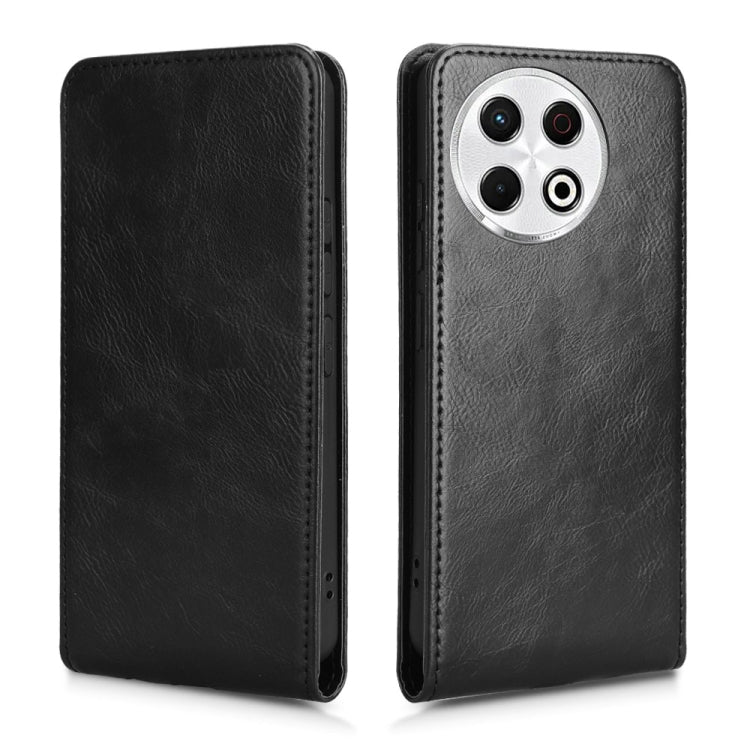 For Tecno Spark 30 Pro 4G Magnetic Vertical Flip Leather Phone Case