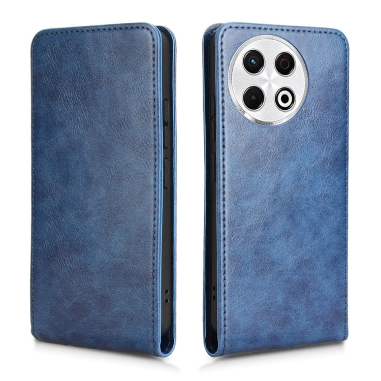 For Tecno Spark 30 Pro 4G Magnetic Vertical Flip Leather Phone Case