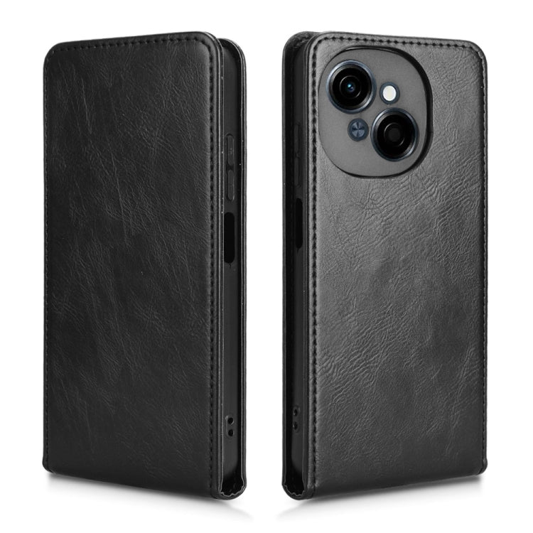 For Tecno Spark Go 1 / Pop 9 4G Magnetic Vertical Flip Leather Phone Case
