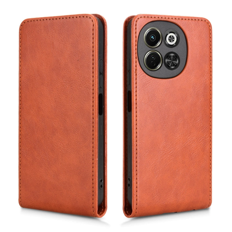 For Tecno Pova 6 Neo 5G / Spark 30 5G Magnetic Vertical Flip Leather Phone Case