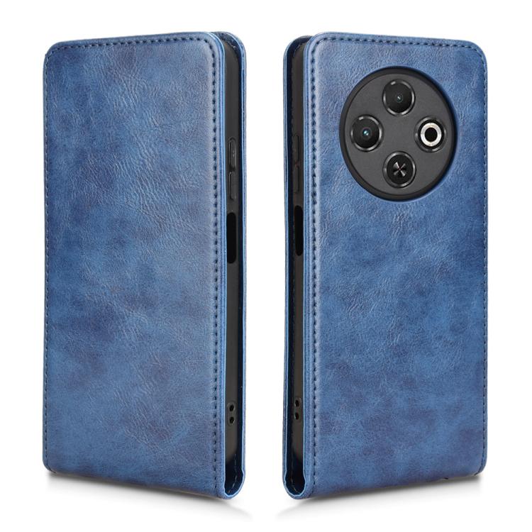 For Tecno Spark 30C Magnetic Vertical Flip Leather Phone Case