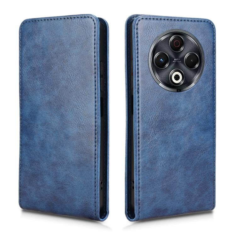 For Tecno Spark 30 4G Magnetic Vertical Flip Leather Phone Case