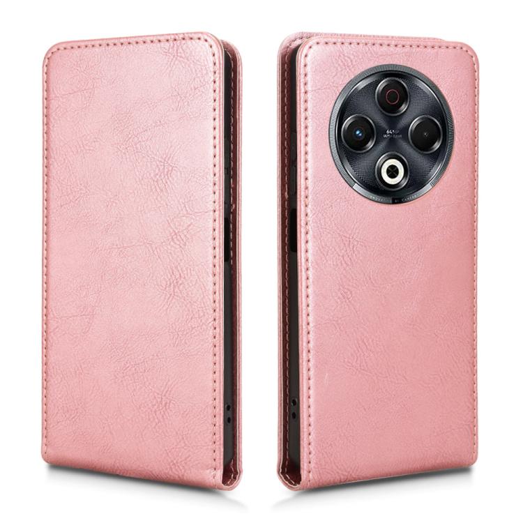 For Tecno Spark 30 4G Magnetic Vertical Flip Leather Phone Case
