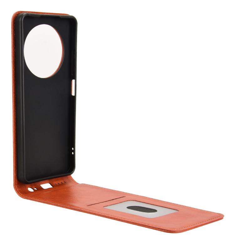 For Tecno Spark 30 4G Magnetic Vertical Flip Leather Phone Case
