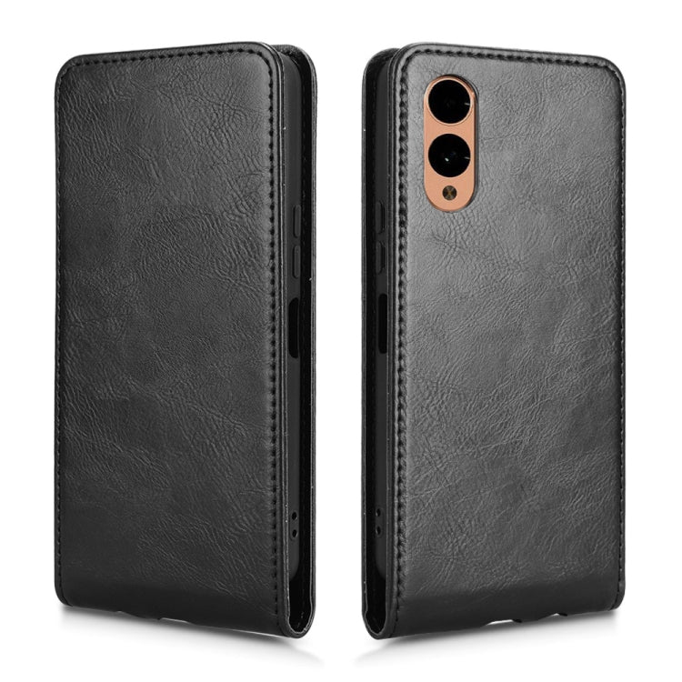 For Fujitsu Arrows F-52E We2 Magnetic Vertical Flip Leather Phone Case