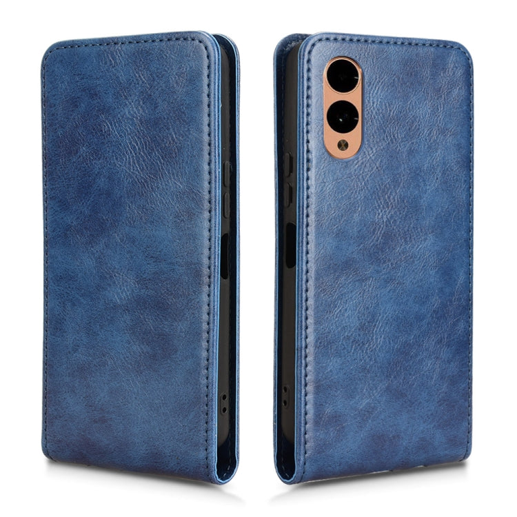 For Fujitsu Arrows F-52E We2 Magnetic Vertical Flip Leather Phone Case