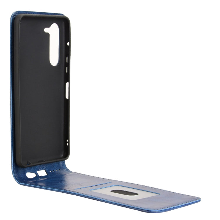 For Fujitsu Arrows F-51E We2 Plus Magnetic Vertical Flip Leather Phone Case