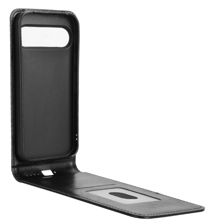 For Google Pixel 9 Magnetic Vertical Flip Leather Phone Case