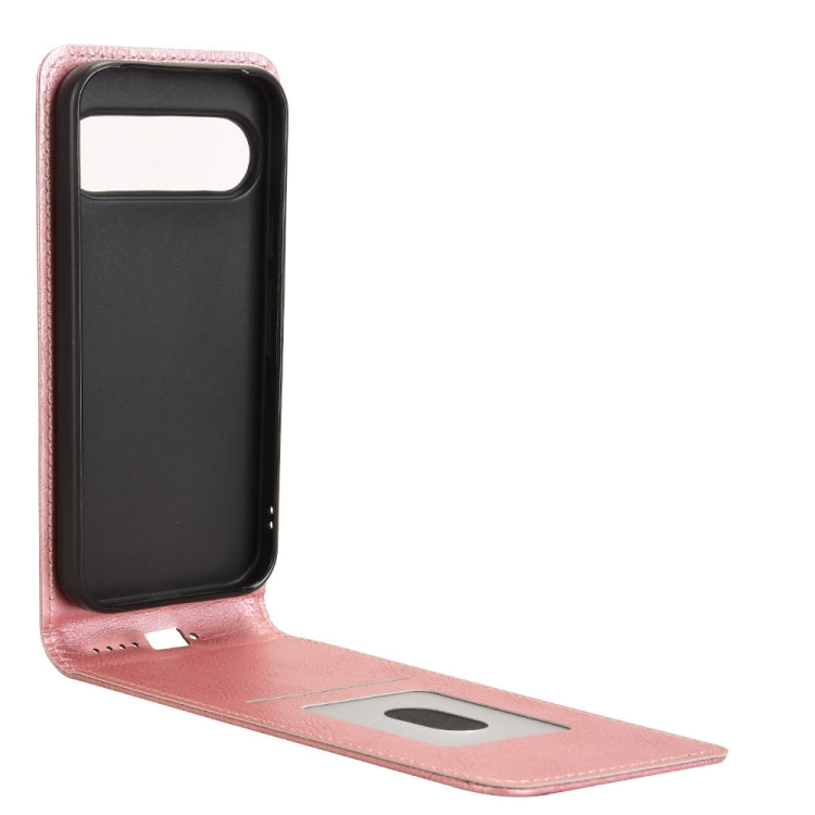 For Google Pixel 9 Magnetic Vertical Flip Leather Phone Case