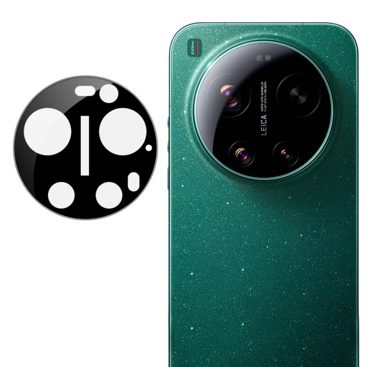 For Xiaomi 17 Ultra imak Black Version HD Glass Rear Camera Lens Film, Self-positioning Version