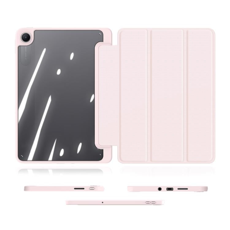 For Redmi Pad 2 SE 9.7 inch 2026 DUX DUCIS TOBY Series Antiskid Leather Tablet Case with Sleep / Wake-up Function