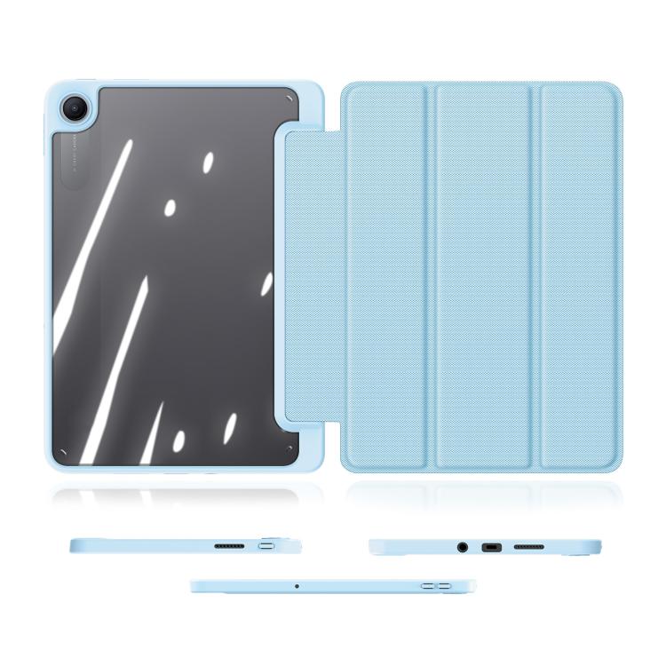 For Redmi Pad 2 SE 9.7 inch 2026 DUX DUCIS TOBY Series Antiskid Leather Tablet Case with Sleep / Wake-up Function
