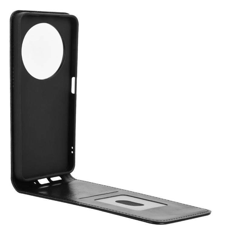 For Redmi 14C 4G / 14R 5G Magnetic Vertical Flip Leather Phone Case