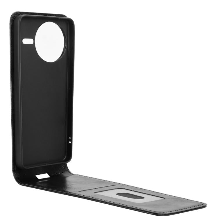 For Redmi K80 5G / K80 Pro Magnetic Vertical Flip Leather Phone Case