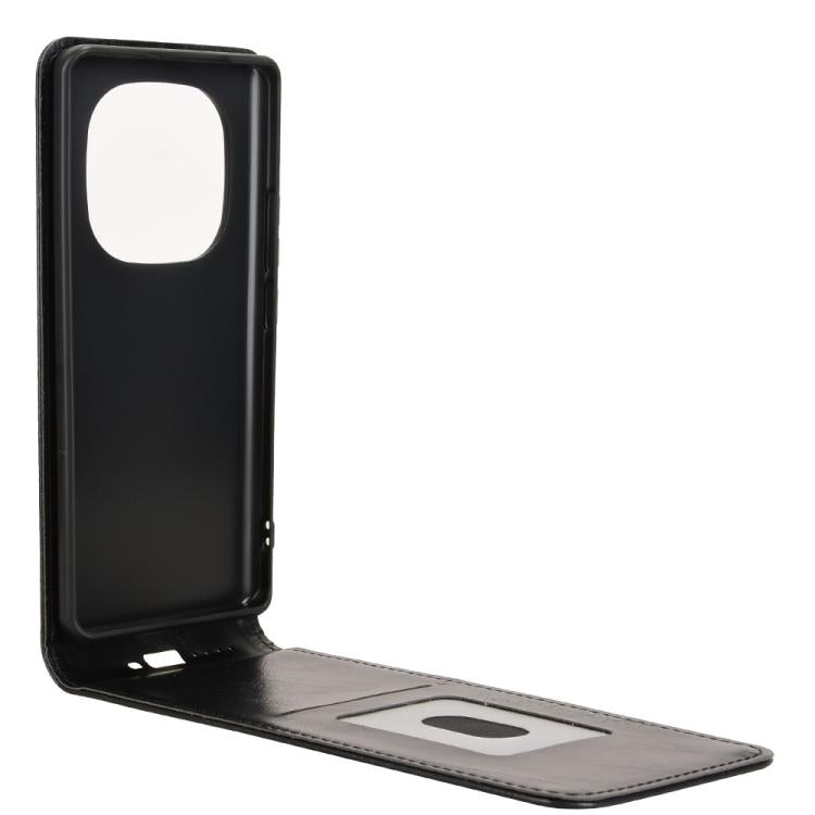 For Redmi Note 14 Pro 5G / Note 14 Pro+ Magnetic Vertical Flip Leather Phone Case