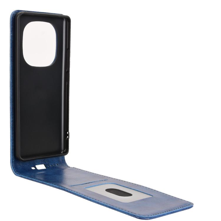 For Redmi Note 14 Pro 5G / Note 14 Pro+ Magnetic Vertical Flip Leather Phone Case