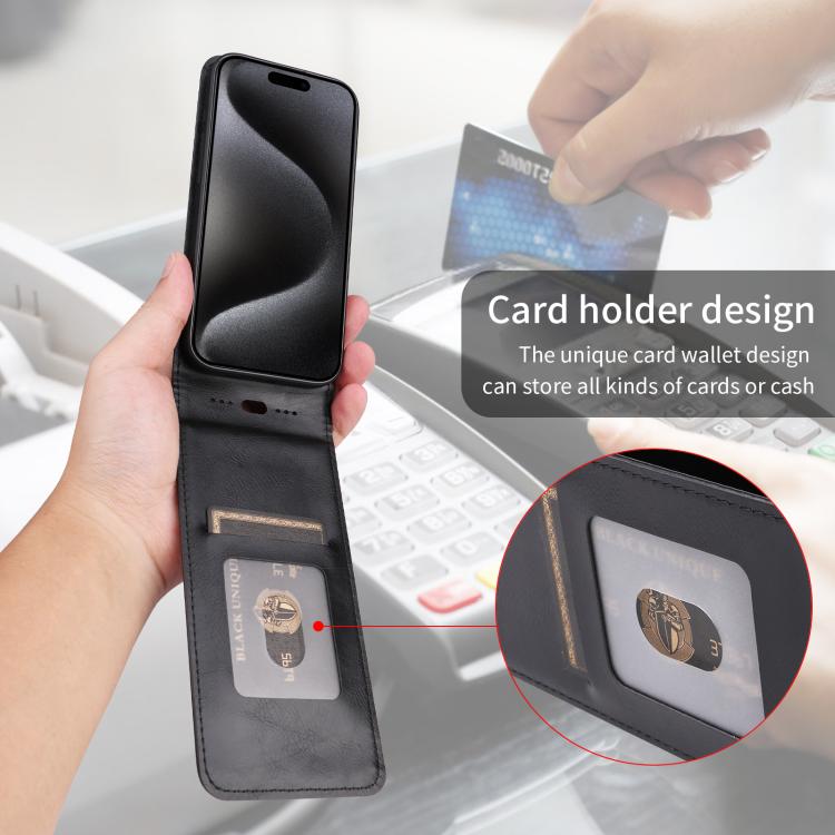 For Redmi Note 14 Pro 4G Magnetic Vertical Flip Leather Phone Case