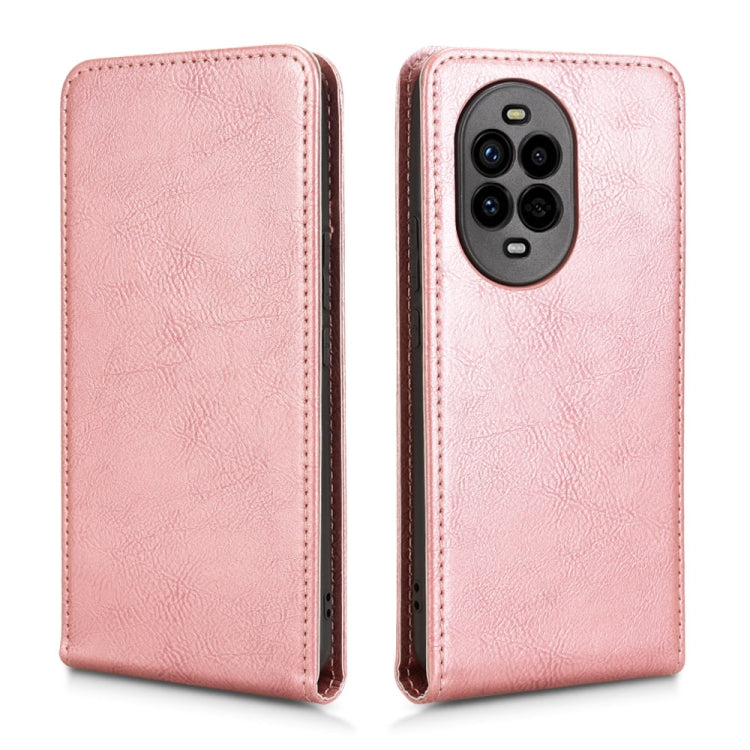 For Huawei nova 13 Pro Magnetic Vertical Flip Leather Phone Case