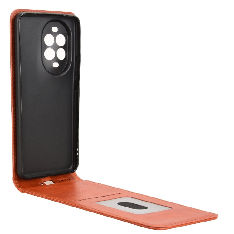 For Huawei nova 13 Pro Magnetic Vertical Flip Leather Phone Case