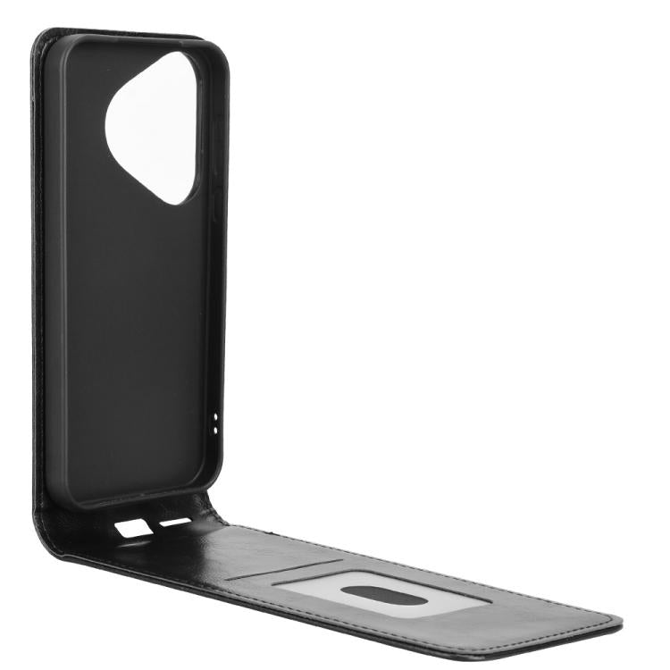 For Huawei Pura 70 5G Magnetic Vertical Flip Leather Phone Case