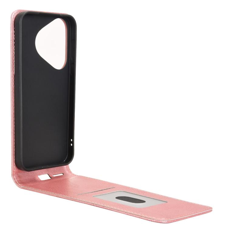For Huawei Pura 70 5G Magnetic Vertical Flip Leather Phone Case