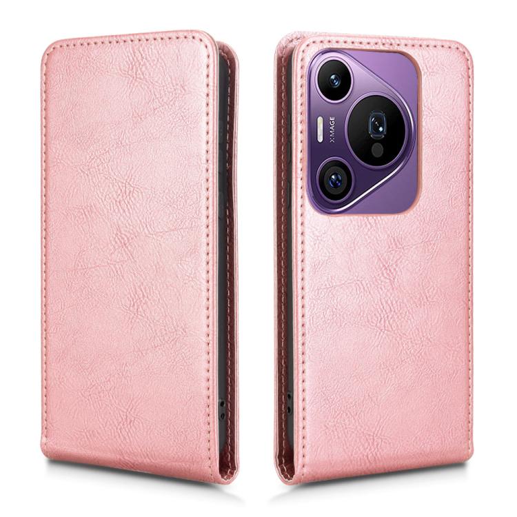 For Huawei Pura 70 Pro 5G / 70 Pro+ 5G Magnetic Vertical Flip Leather Phone Case