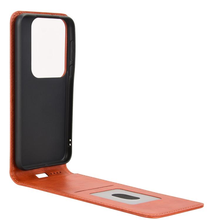 For Huawei Pura 70 Pro 5G / 70 Pro+ 5G Magnetic Vertical Flip Leather Phone Case
