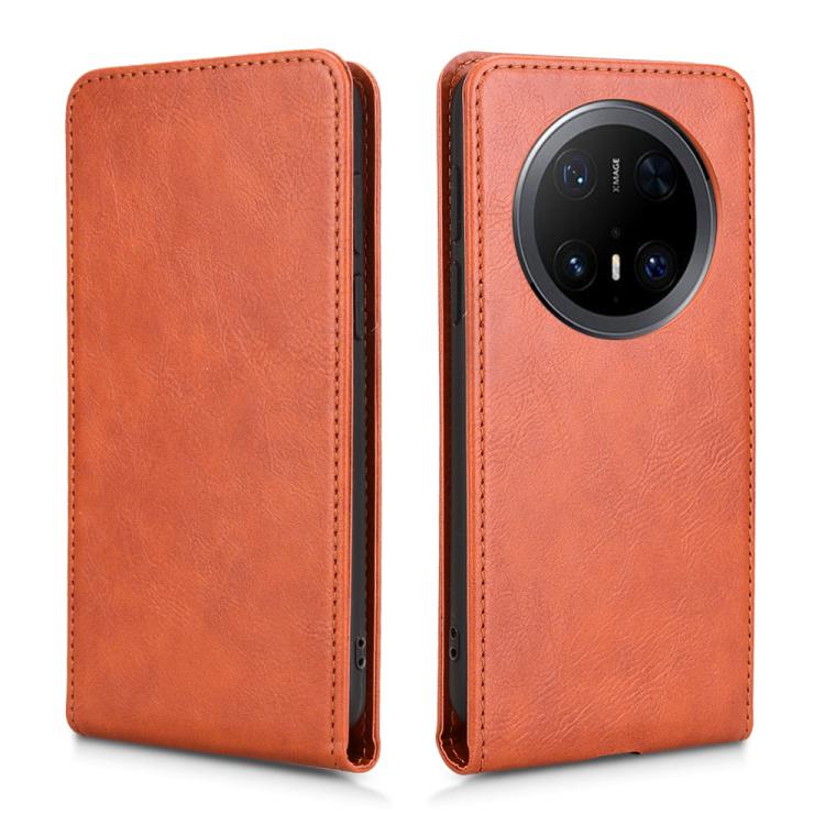 For Huawei Mate 70 Pro / 70 Pro+ Magnetic Vertical Flip Leather Phone Case