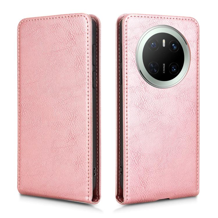 For Huawei Mate 70 Magnetic Vertical Flip Leather Phone Case